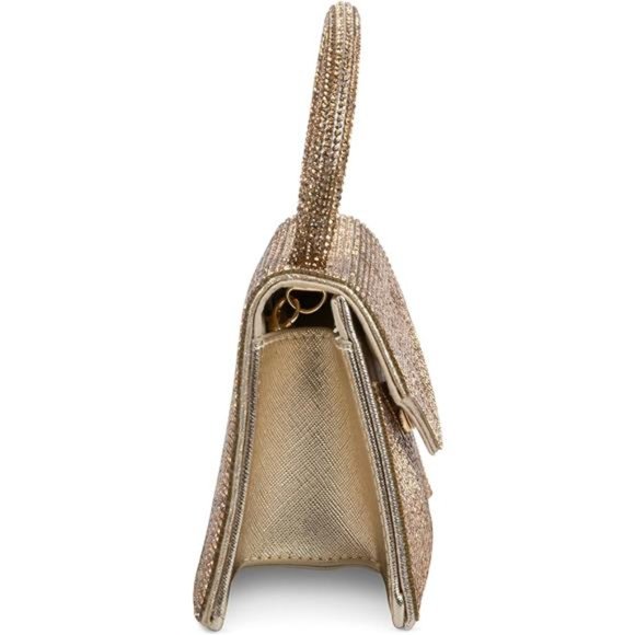 NWT Sparkling Bling Swarovski Crystal Rhinestones: Steve Madden Bag Purs… - Picture 10 of 15